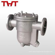 Industrial manual thermostatic condensate stainless steel steam trap
